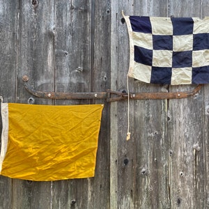 1940’s Vintage American Navy signal flags wool 18”x24” yachting flag choice