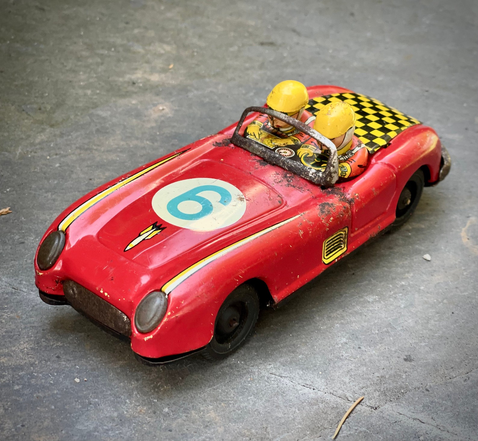 Vintage 1950s Toy Car Race Car Sports Car - Etsy