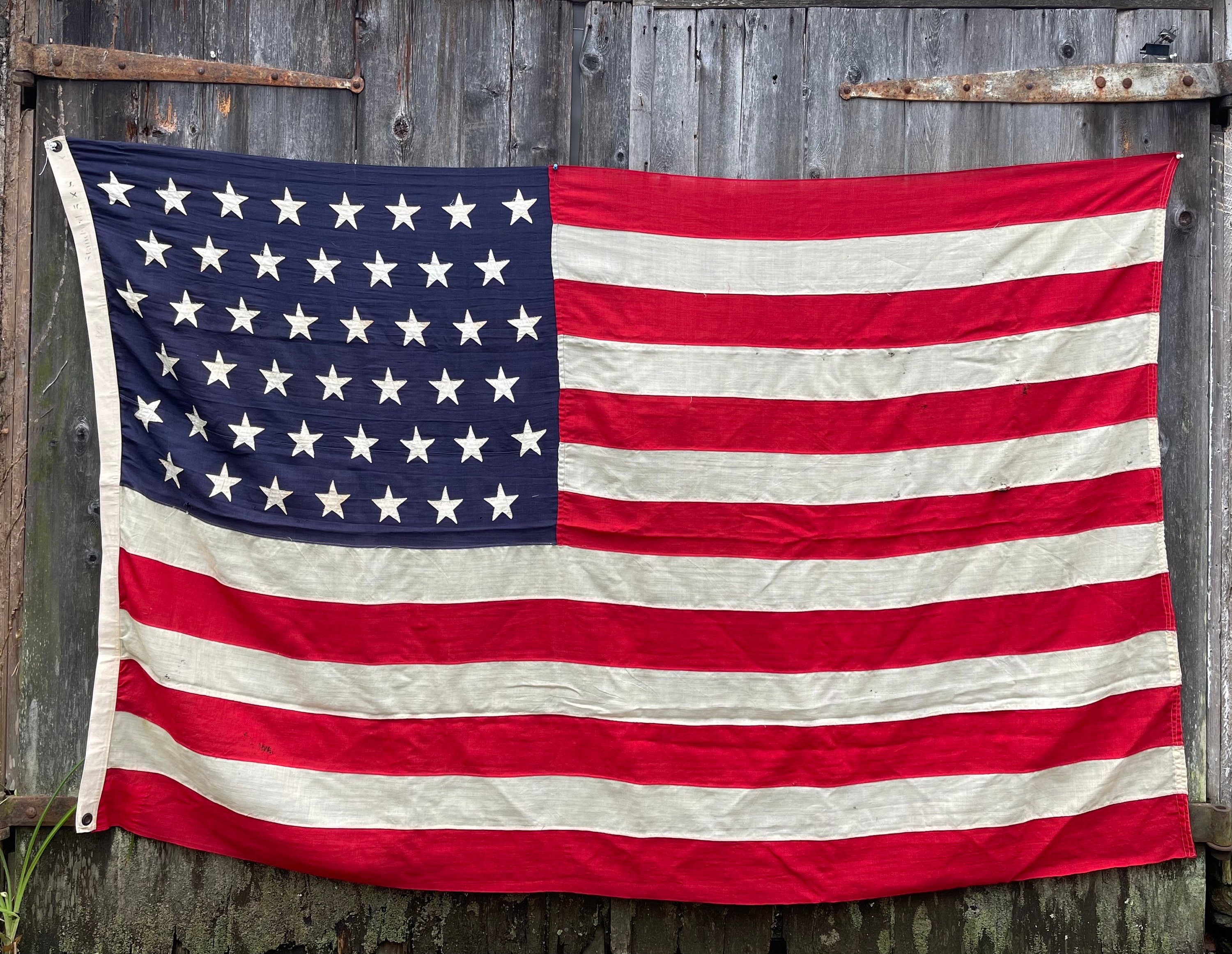 vintage broken sweat USA flag 星条旗 XL vintage broken sweat USA flag 星条旗 XL