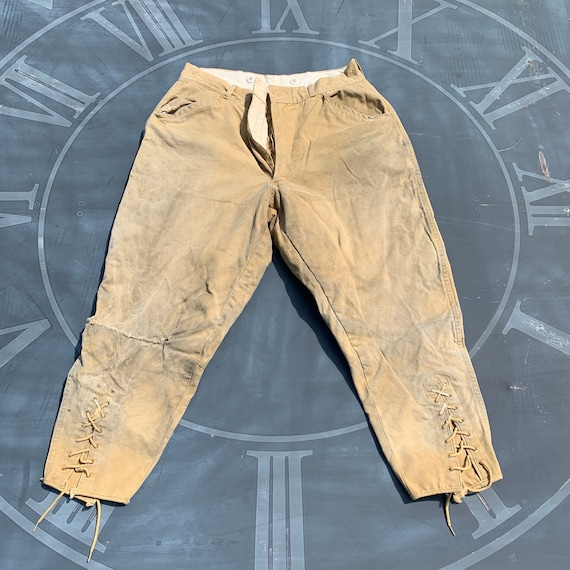 Vintage 1930’s jodhpurs duck pants cotton JC Higgi