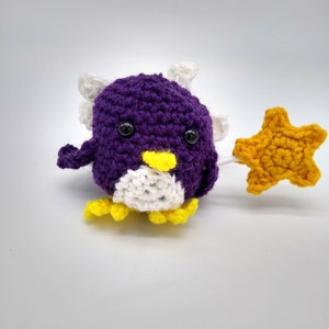 Pattern Only. Penguin Fairy crochet pattern PDF