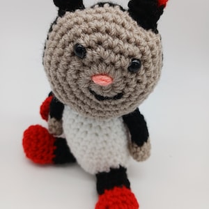 Ladybug Plush Toy, cute ladybug soft doll, handmade crocheted ladybug plushie