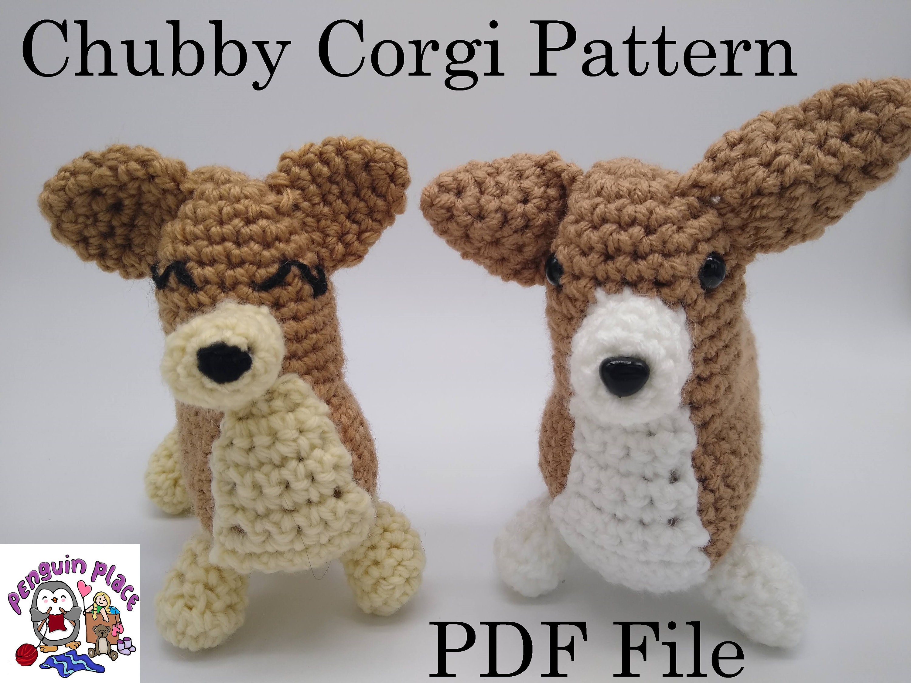 Chubby Corgi Crochet Pattern