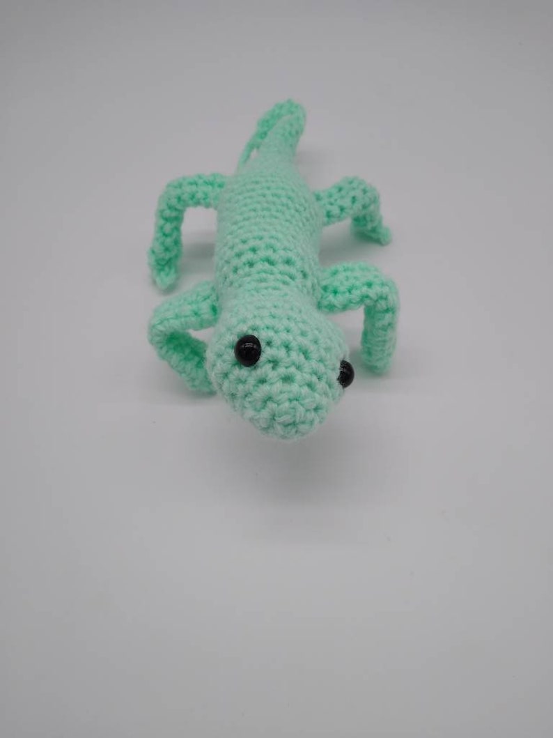 Plush Gecko Gecko Stuffie Green Lizard Soft Lizard Toy | Etsy