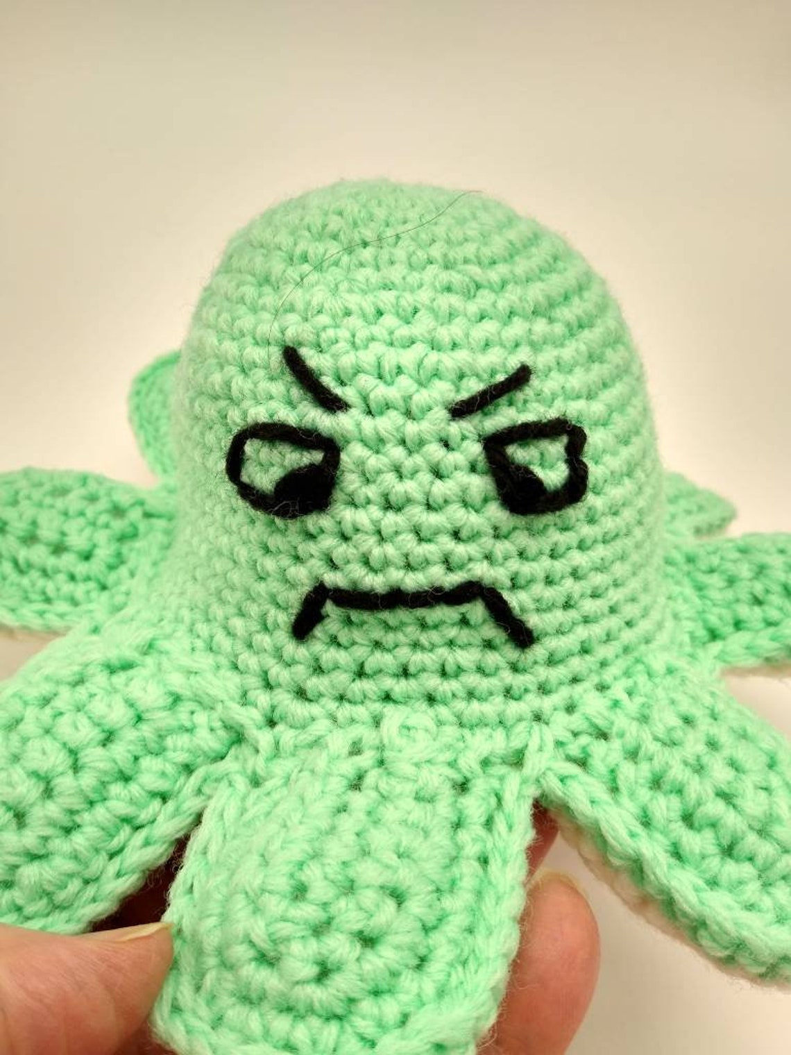 angry octopus soft toy