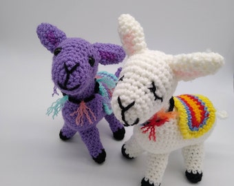 Pattern Only. Lucy Llama Crochet pattern PDF in American crochet terms.