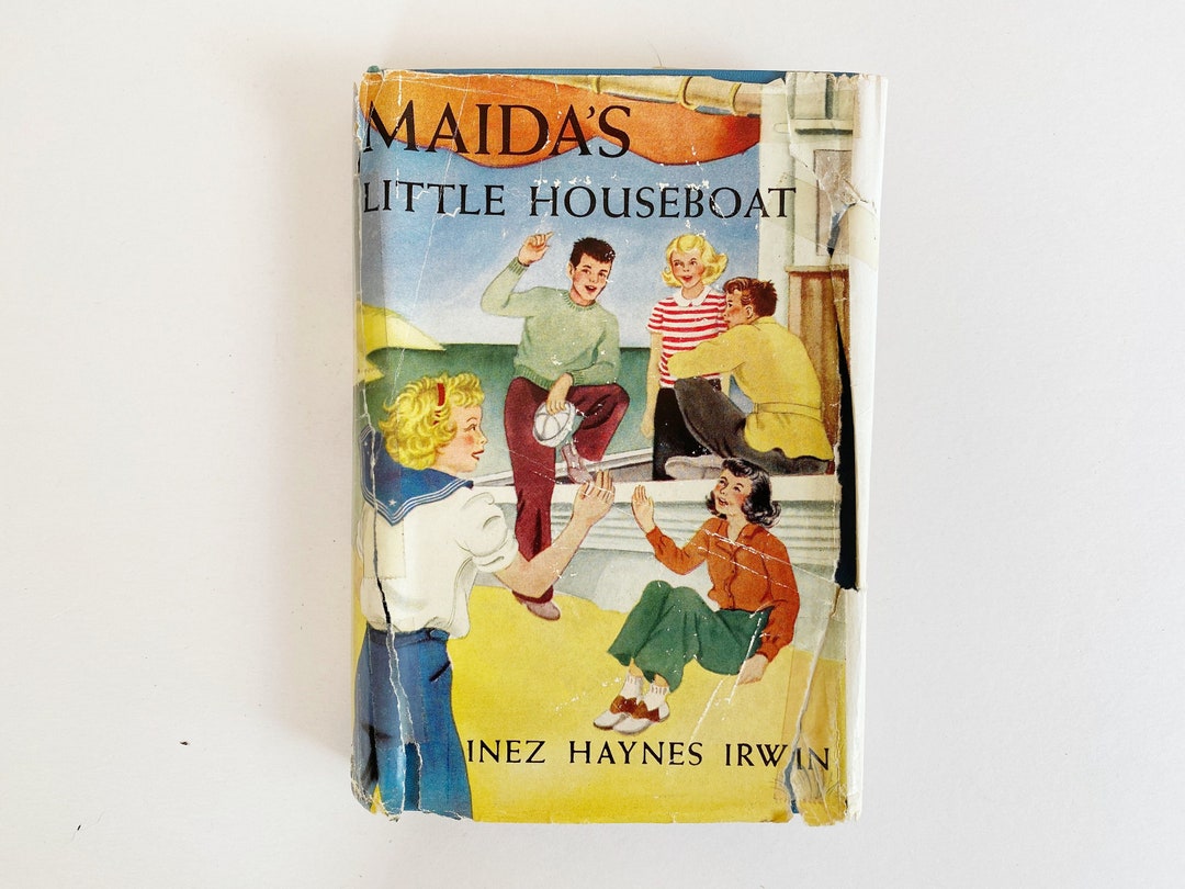 Maida's Little Houseboat by Inez Haynes Irwin, 1943 Vintage Book Etsy