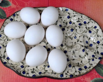 Deviled egg tray. Ceramic egg tray. Egg tray. Deviled egg holder. Egg holder. Egg tray. Deviled egg platter.