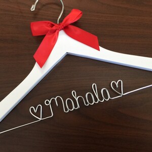 Wedding hanger, Mediterranean Summer, original wedding hanger, bride, Romantic wedding, name hanger, bridal hanger, Handmade wedding hanger