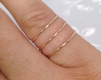 Anillo espiral ajustable: anillo espiral chapado en oro o plata