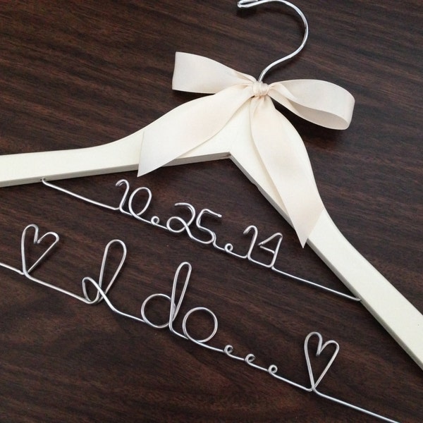 Quality Double line hanger, wedding photos, bridal, Quality wedding hanger, name hanger, bridal hanger, bridesmaid hanger, hanger, bride