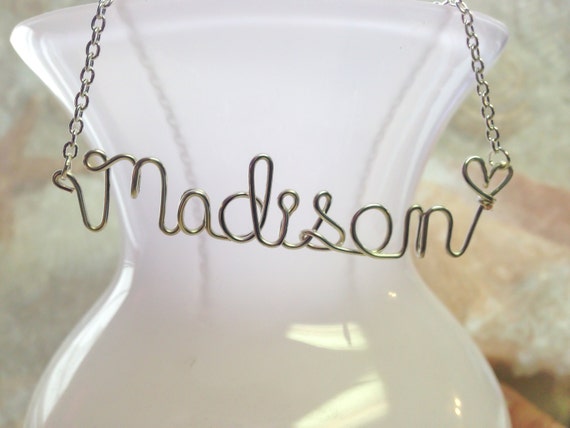 Name Necklace Personalized Necklace 