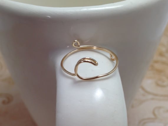 Bague lettre c hotsell