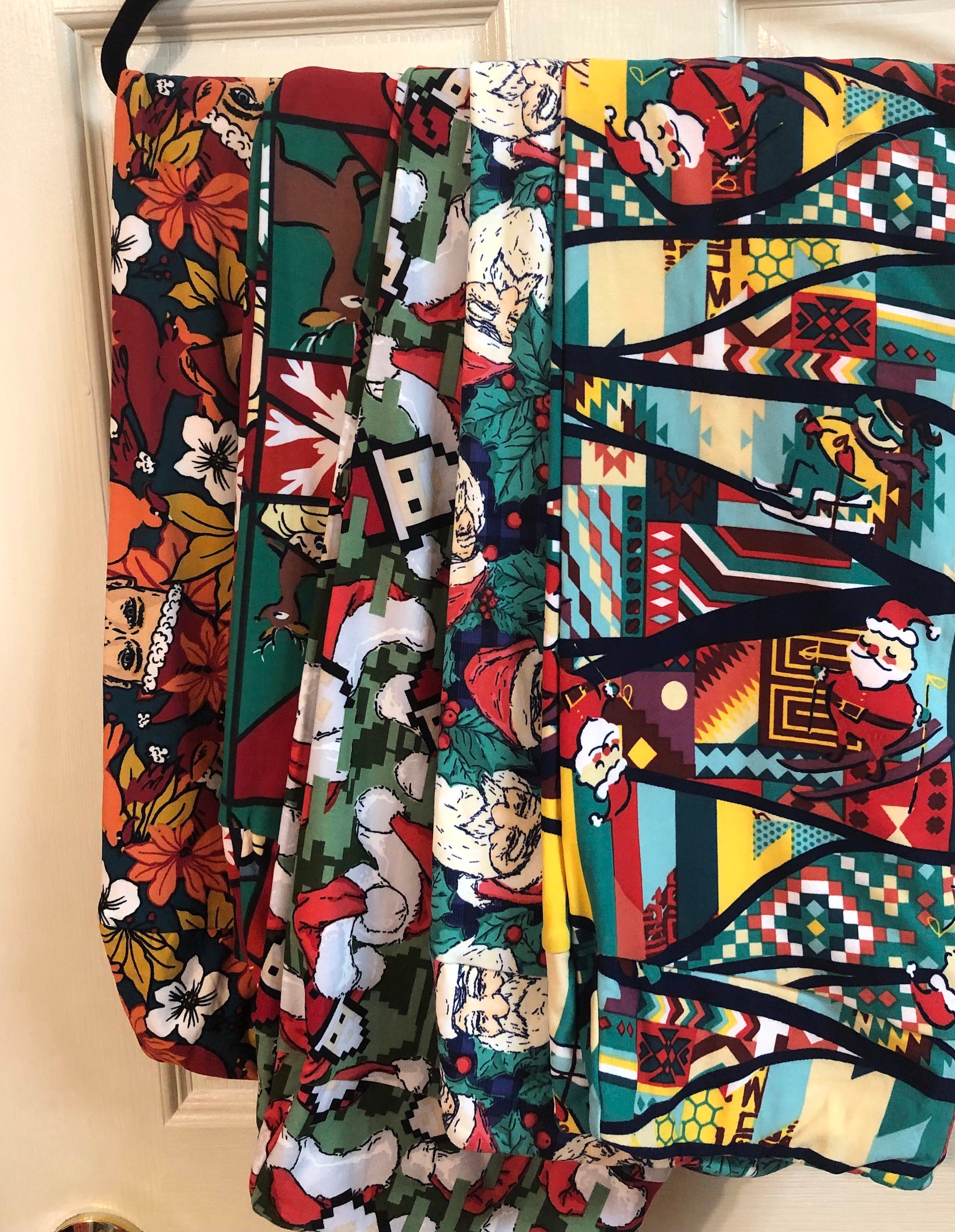 Lularoe Mystery Print One Size (0-10) Leggings (3-Pack Random) at Amazon  Women's Clothing store