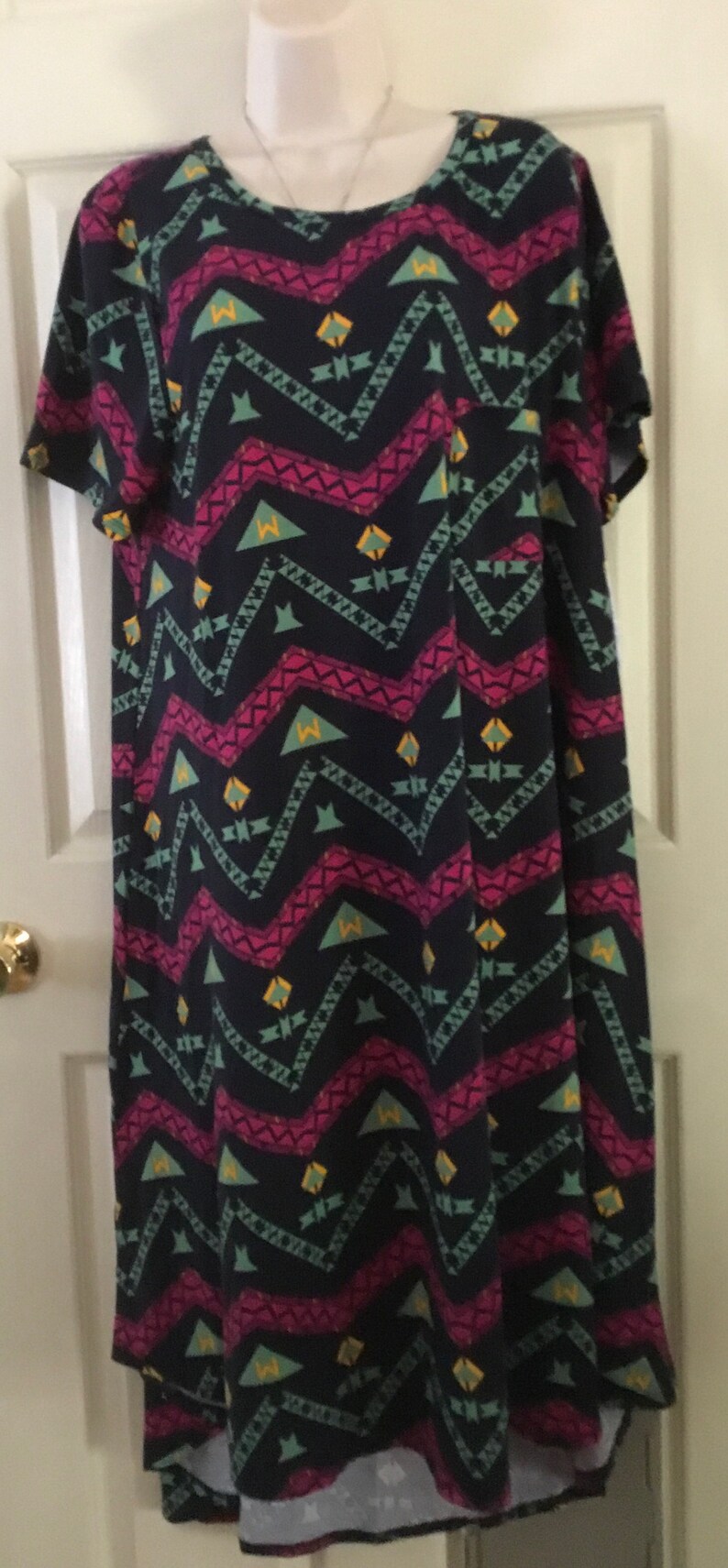 Carly Pocket T-shirt Dress Size 3X