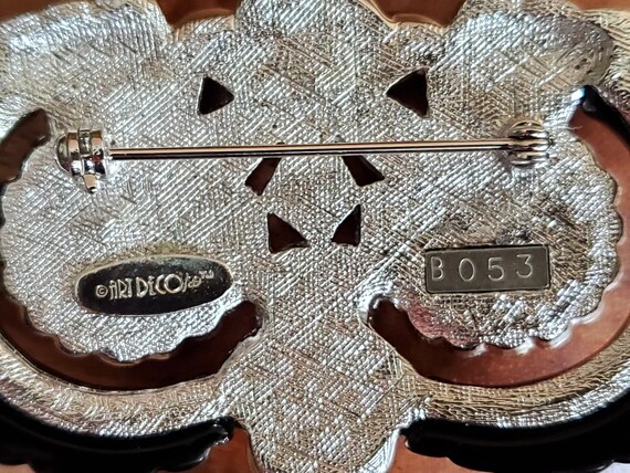 Art Deco 89 ブローチ 型番B002 USヴィンテージ80〜90s RARE Vintage Art Deco 89 Brooch Low Production Number 053