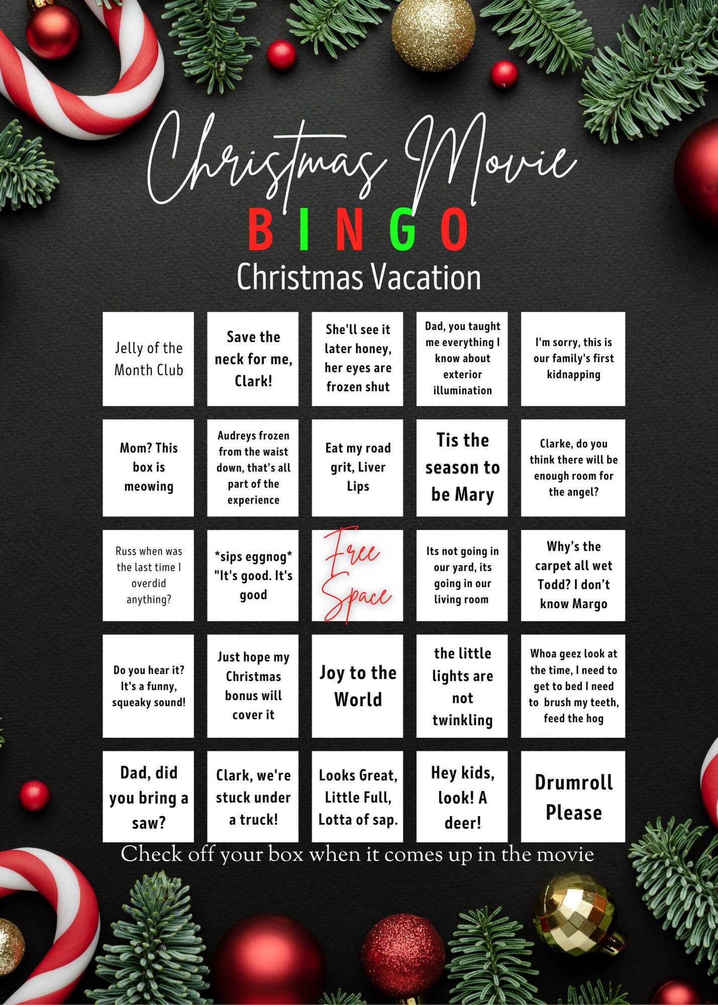 christmas-bingo-christmas-movie-bingo-christmas-vacation-etsy