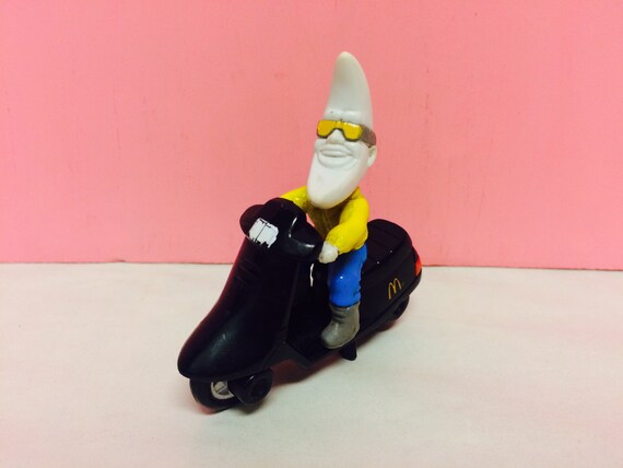 mac tonight motorcycle toy mcdonalds happy meal moon guy mac etsy