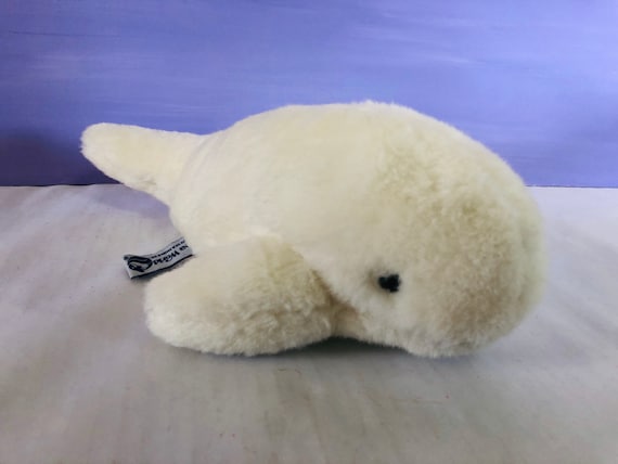 beluga whale plush