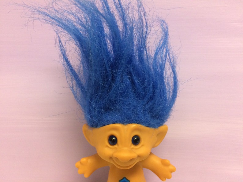 Blue-haired Troll Collectible Figure - wide 6