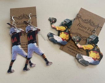 Personalized Photo Earrings (action earrings)