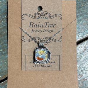 Broken China Pendant Necklace