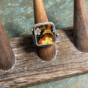 Anello regolabile mosaico rotto