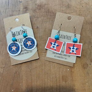 Houston Astros Earrings
