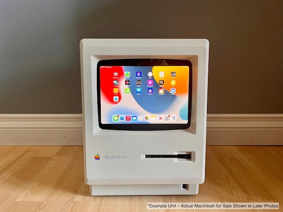 Apple Macintosh Plus With iPad Mini Display – Retro Touchscreen