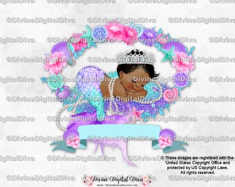 Free Free 306 Mermaid Baby Svg SVG PNG EPS DXF File