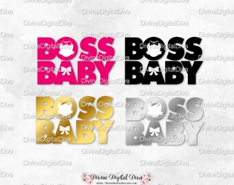Download Black Boss Baby Svg Etsy