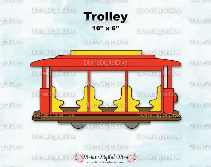 Daniel Tiger Trolley Inspired Cake Topper Etsy
