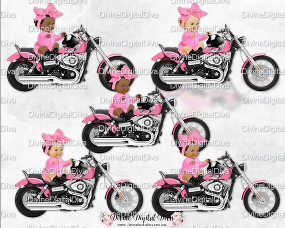 pink baby motorcycle