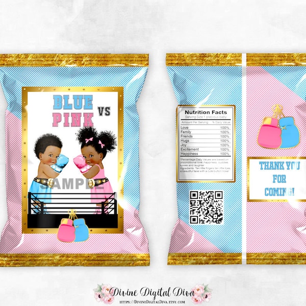 Boxing Gloves Gender Reveal Etsy