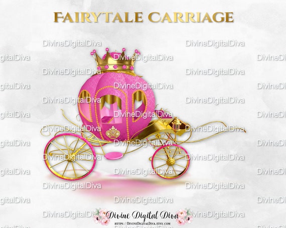 pink cinderella carriage