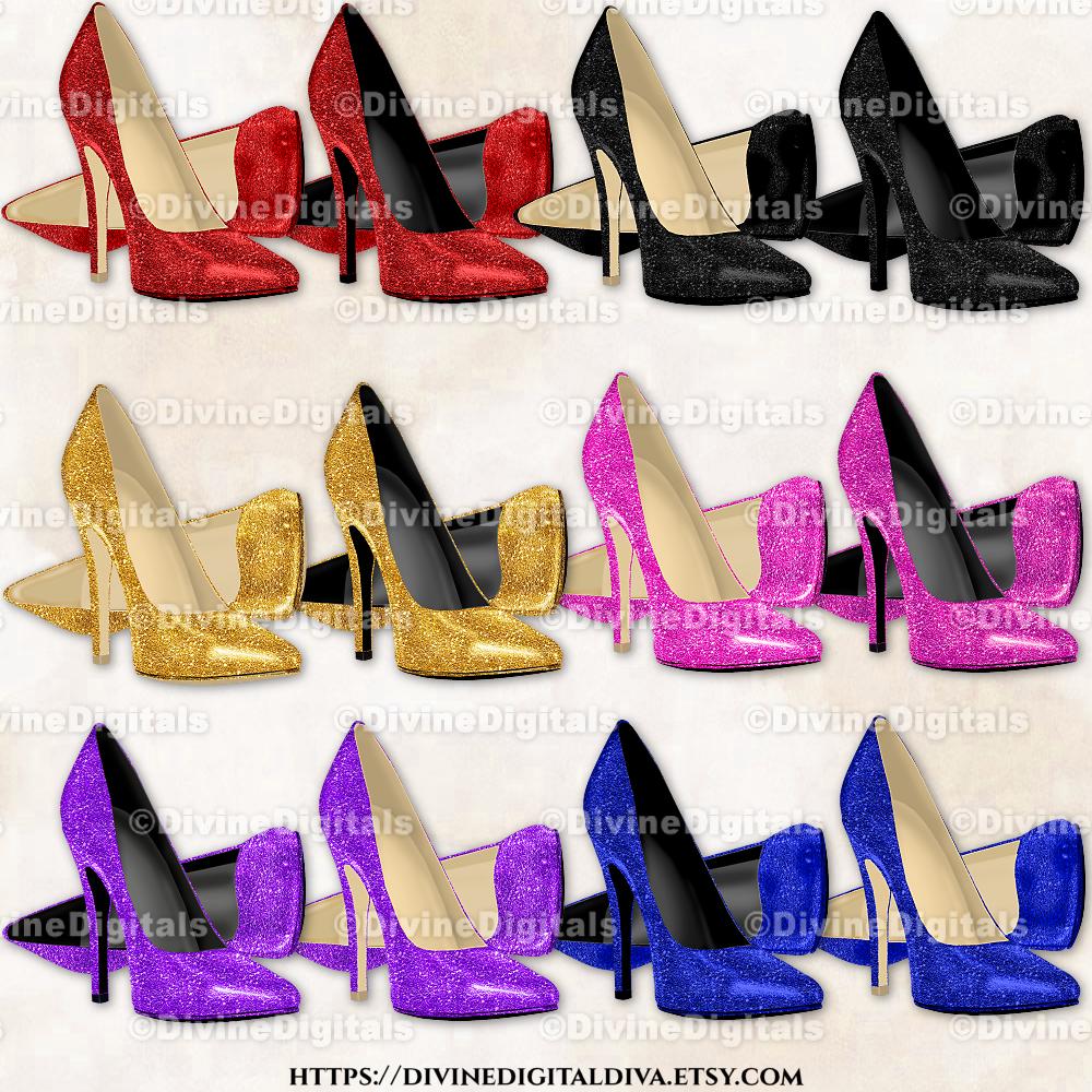 tacco scarpe con suola colorata