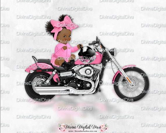 pink baby motorcycle