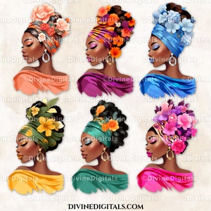 Zwarte vrouw voor kunst aan de muur Shirts sublimatie, hoofddoek, Afro-Amerikaans, zwart meisje, Afro Black Girl, koningin, digitale png, CU