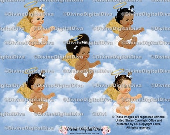 classical child angels sitting on clouds classical child angels sitting on clouds