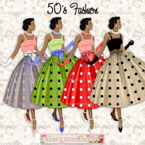 50 s fashion