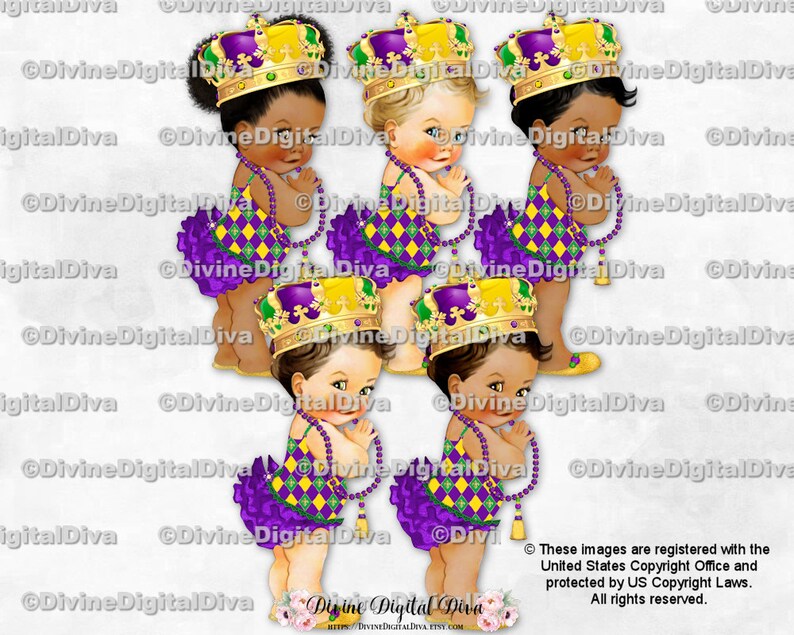 mardi gras princess crown