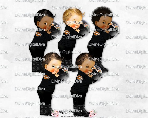 infant black leather jacket