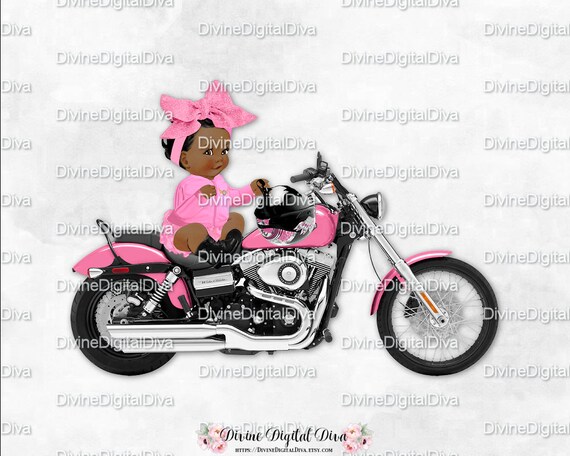 pink baby motorcycle
