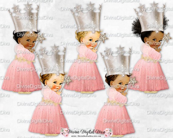 Download Wizard Of Oz Glinda The Good Witch Pink Silver Gown Crown Wand Etsy