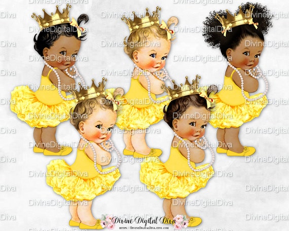 yellow tutu baby
