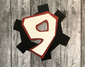 Roblox inspired Number Die Cut/Party Decorations/Centerpiece/Cake Topper - Any Number