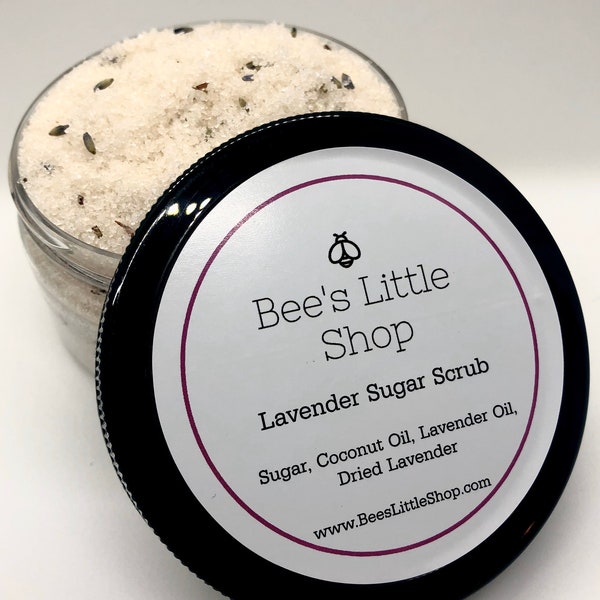 Lavender Sugar Scrub