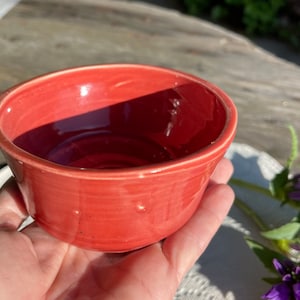 Red Pottery Bowl