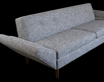 Mid Century Modern Desmond Sofa: Atomic Style, Casara Modern