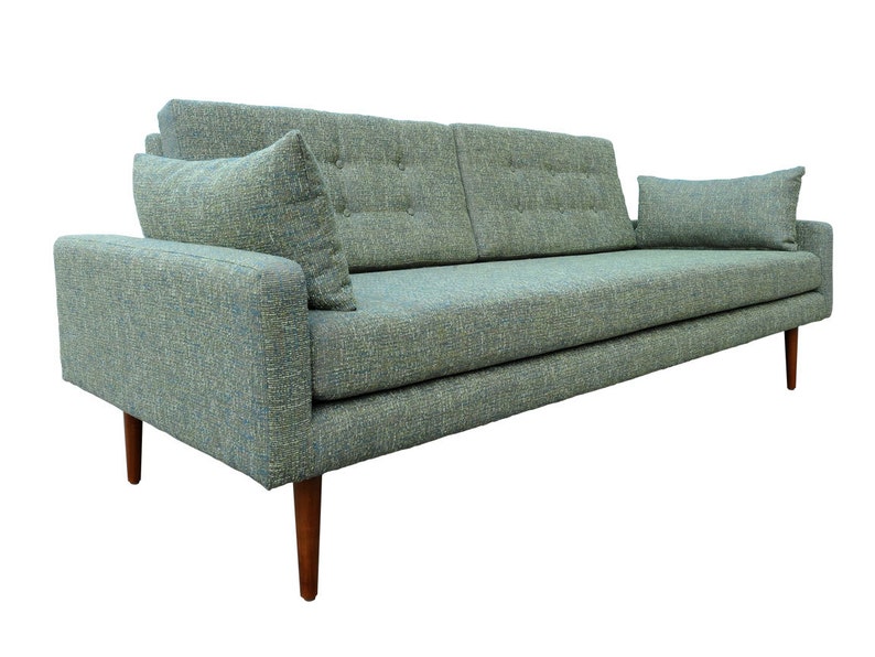 Mid Century Modern Percy Sofa: Compact Contemporary Design bild 1